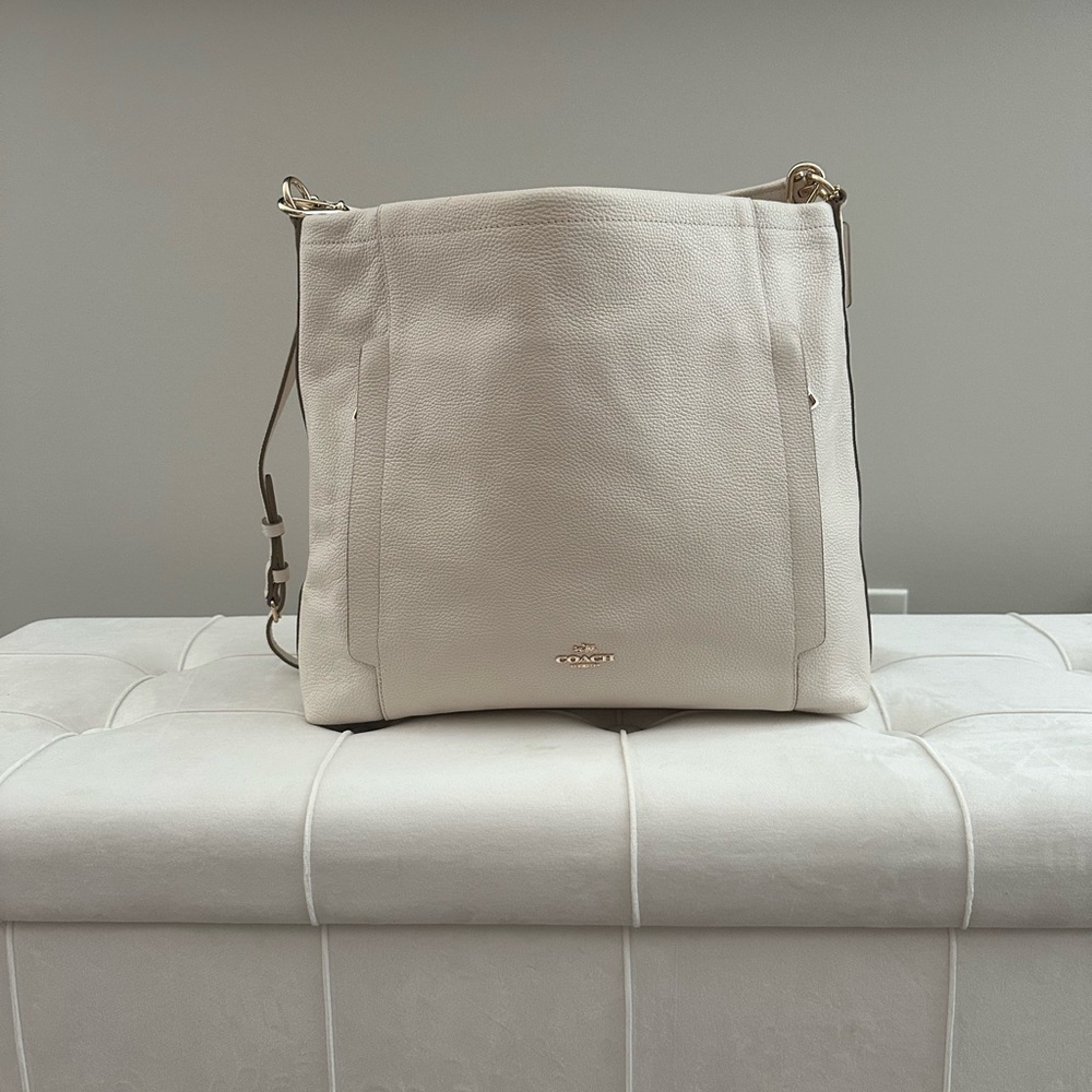 Coach White Leather Women's Bag